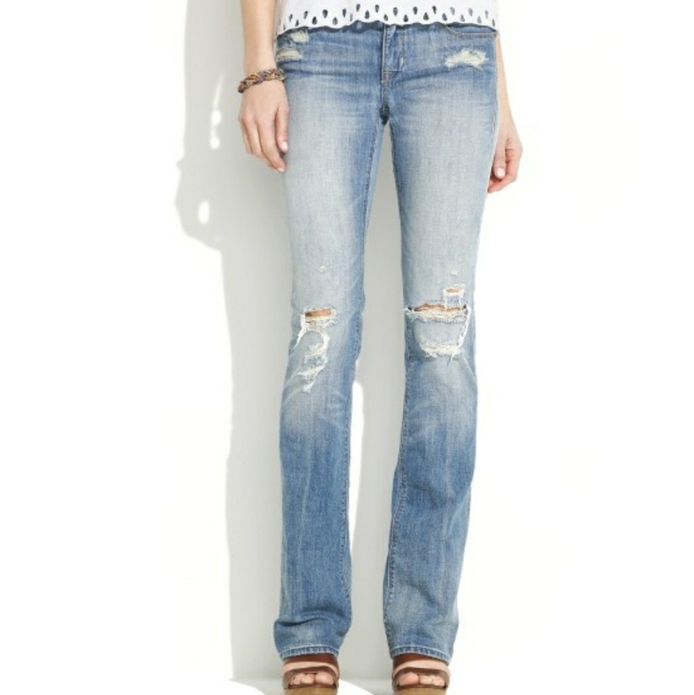 Madewell Bootlegger Worn & Torn